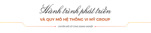 Hành trình phát triển và quy mô hệ thống Vi Mỹ Group