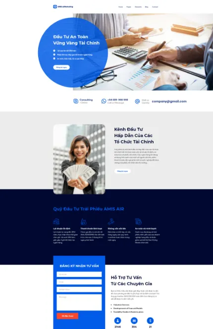 AMIS aiMarketing landingpage