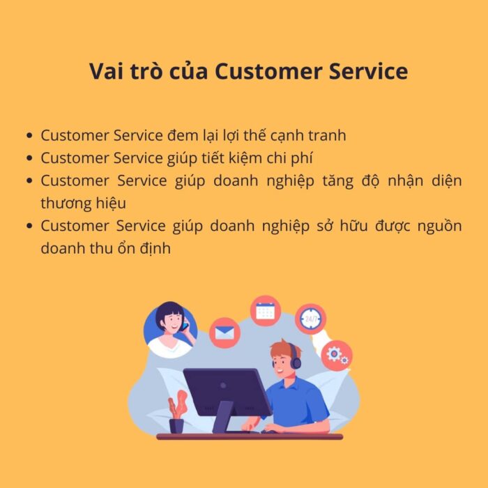 Vai trò của Customer Service Vai trò của Customer Service