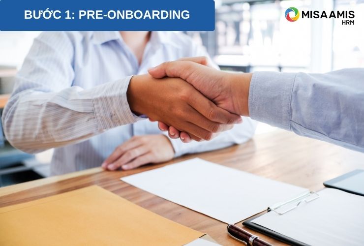 Bước 1 trong quy trình Onboarding
