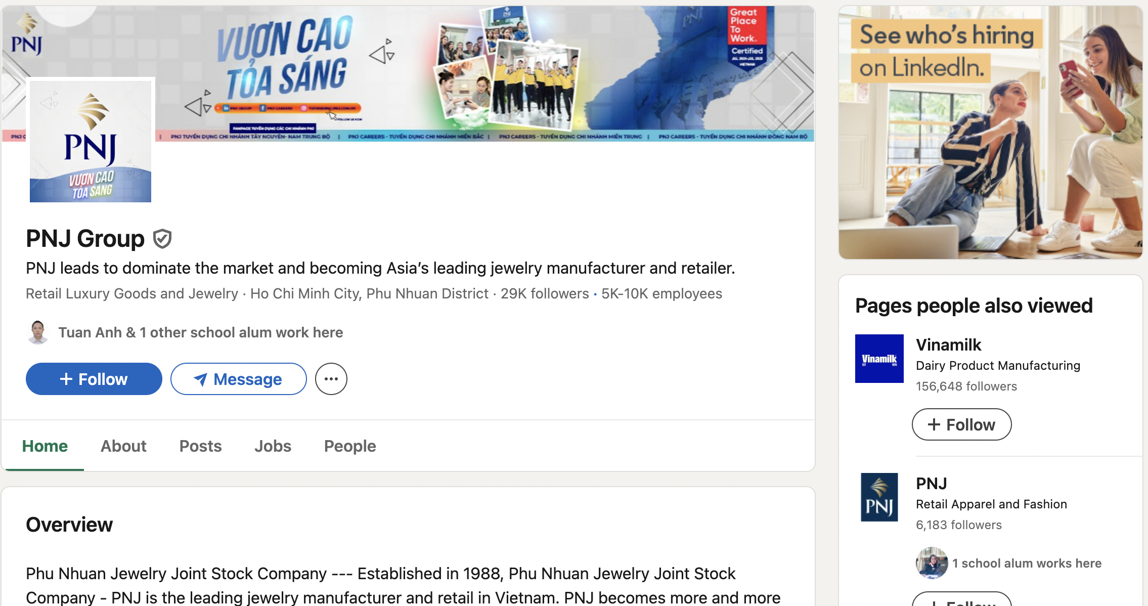 Marketing 0 đồng LinkedIn