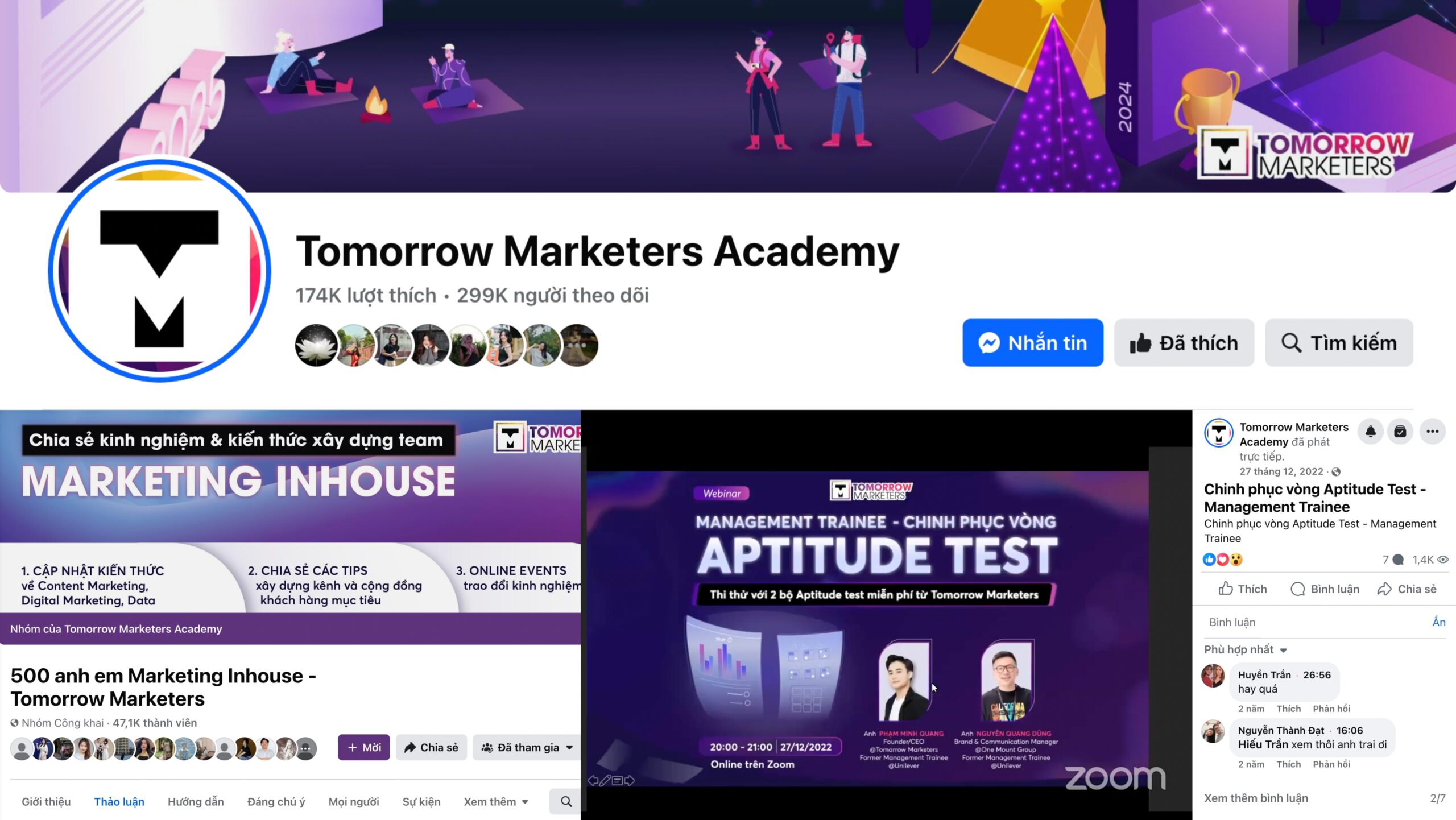 marketing 0 đồng facebook
