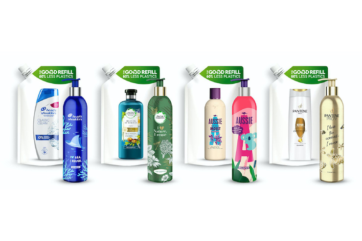 Các sản phẩm dầu gội đầu đến từ thương hiệu P&G