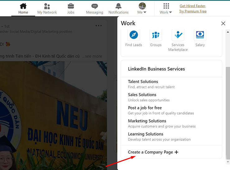 Linkedin tuyển dụng