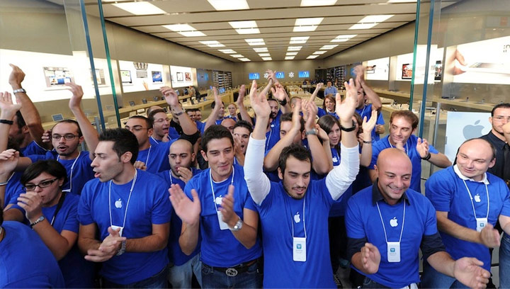 văn hóa làm việc nhóm tại Apple
