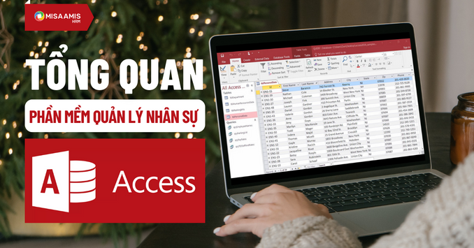 Tổng quan phần mềm quản lý nhân sự bằng Access miễn phí