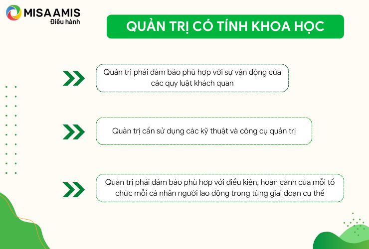 Quản trị có tính khoa học