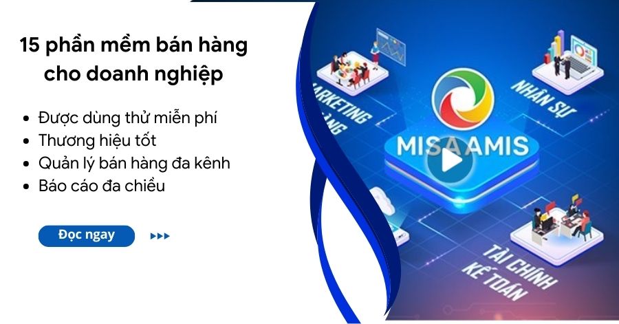 phần mềm quản lý bán hàng misa