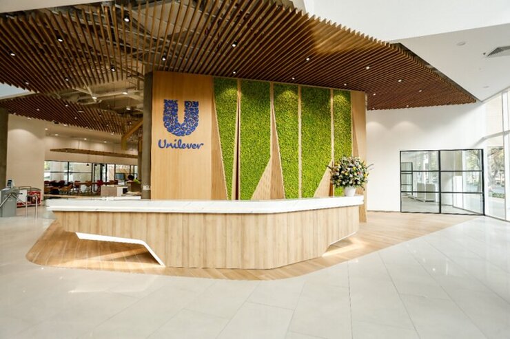 Không gian làm việc tại Unilever