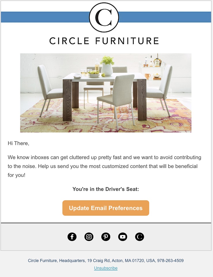 Mẫu quảng cáo email marketing