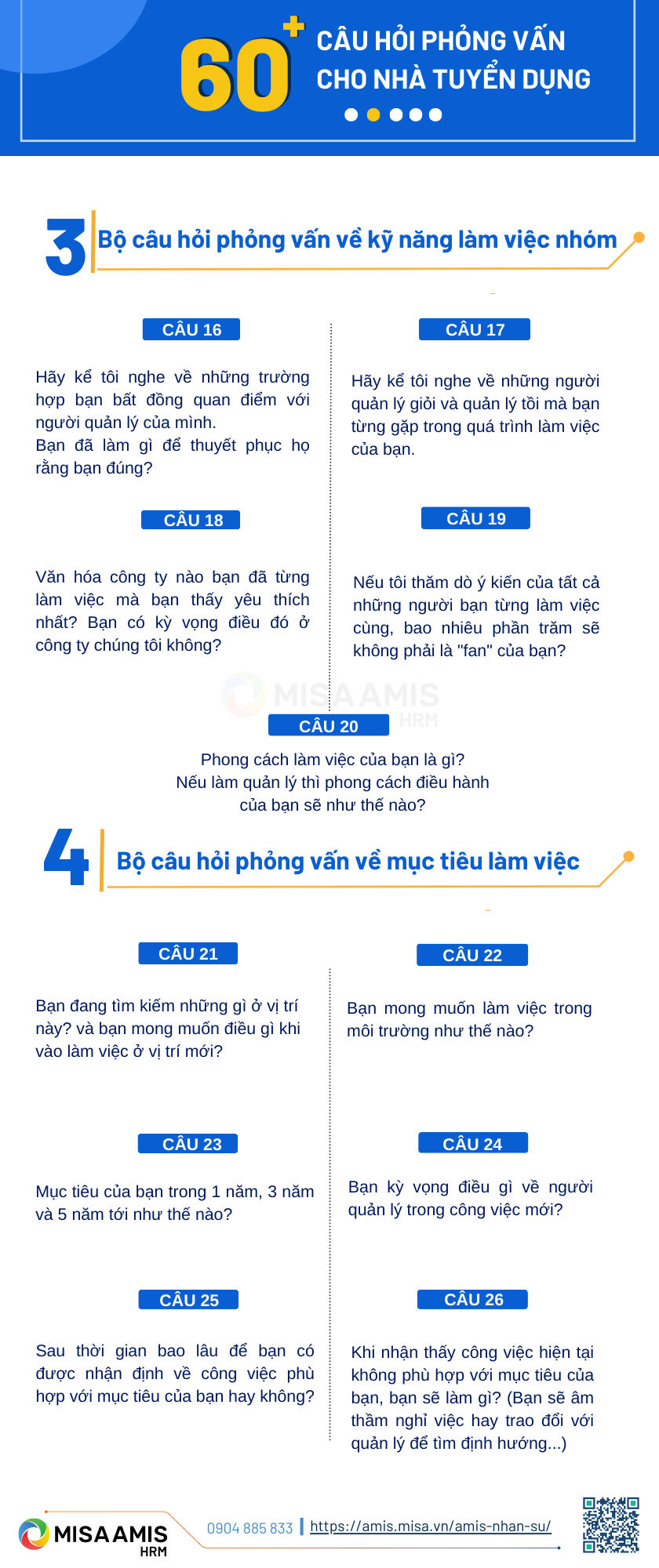 Câu hỏi phỏng vấn về kỹ năng làm việc nhóm