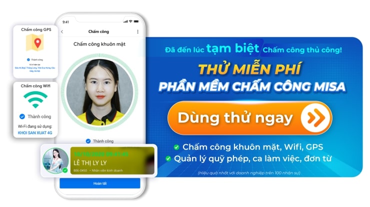 giá phần mềm chấm công