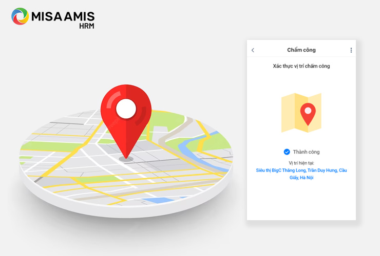Ứng dụng GPS chấm công từ xa