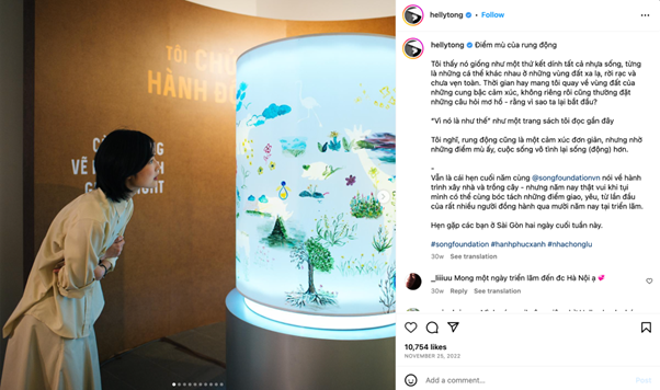 Helly Tống - CEO của thương hiệu Yên Concept là một trong những doanh nhân - nhà sáng tạo nội dung nhận được sự yêu thích hàng đầu trên mạng xã hội Instagram (Nguồn: Instagram @hellytong)