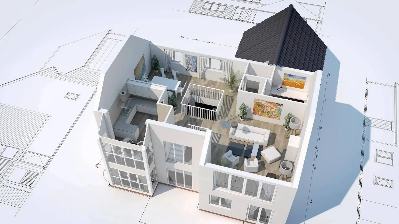 Phương án thiết kế nội thất 3D