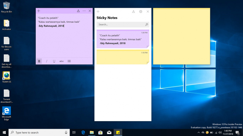 app Sticky Notes