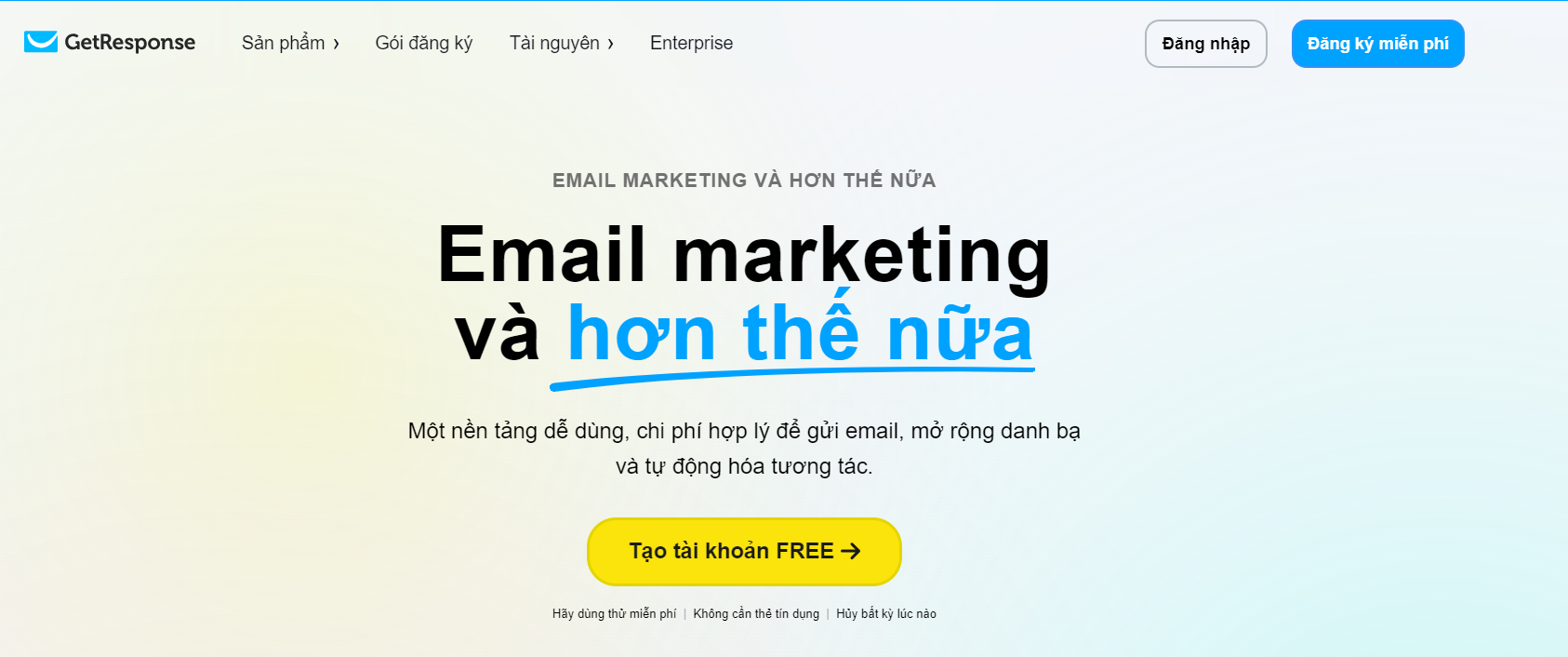 GetResponse là nền tảng tiếp thị tự động được sử dụng tại 180 quốc gia