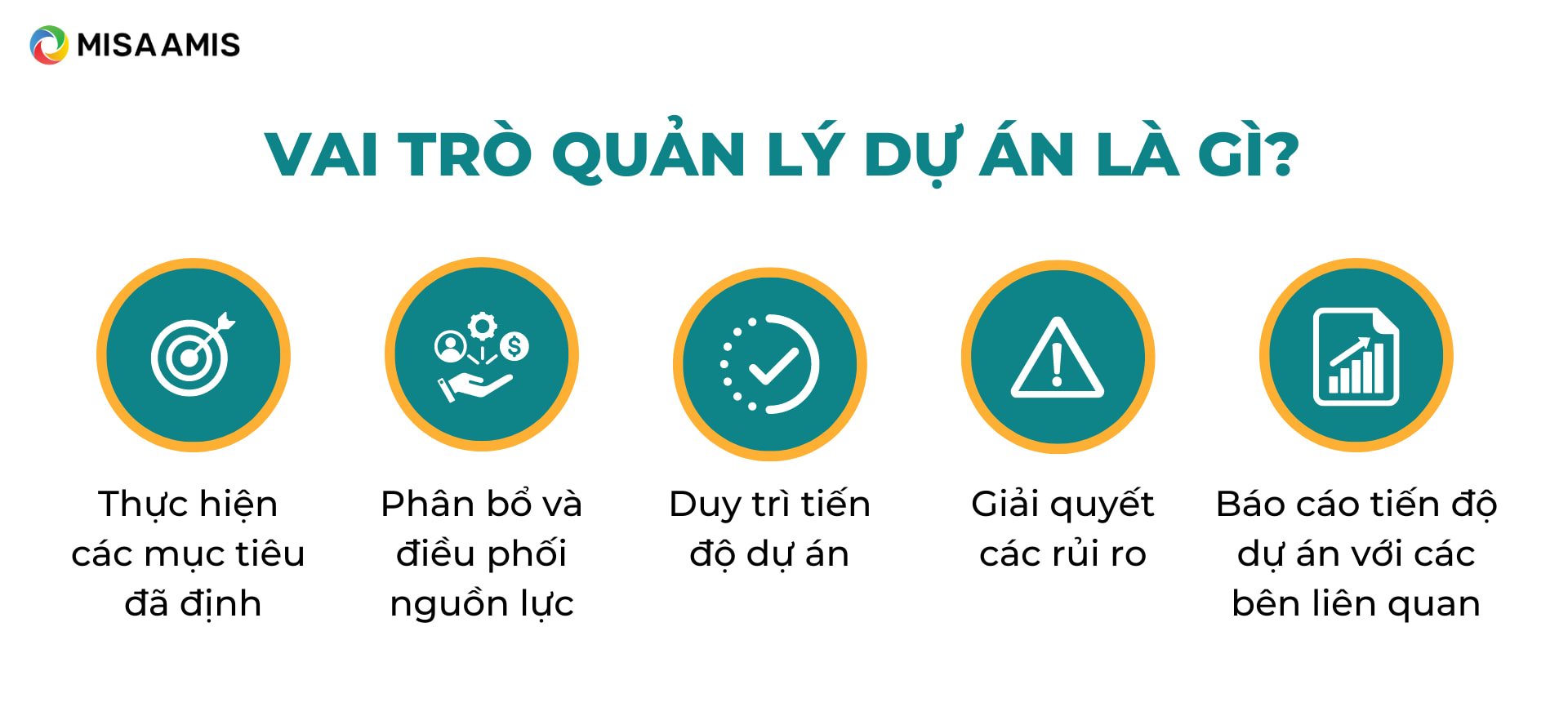 vai trò của quản lý dự án