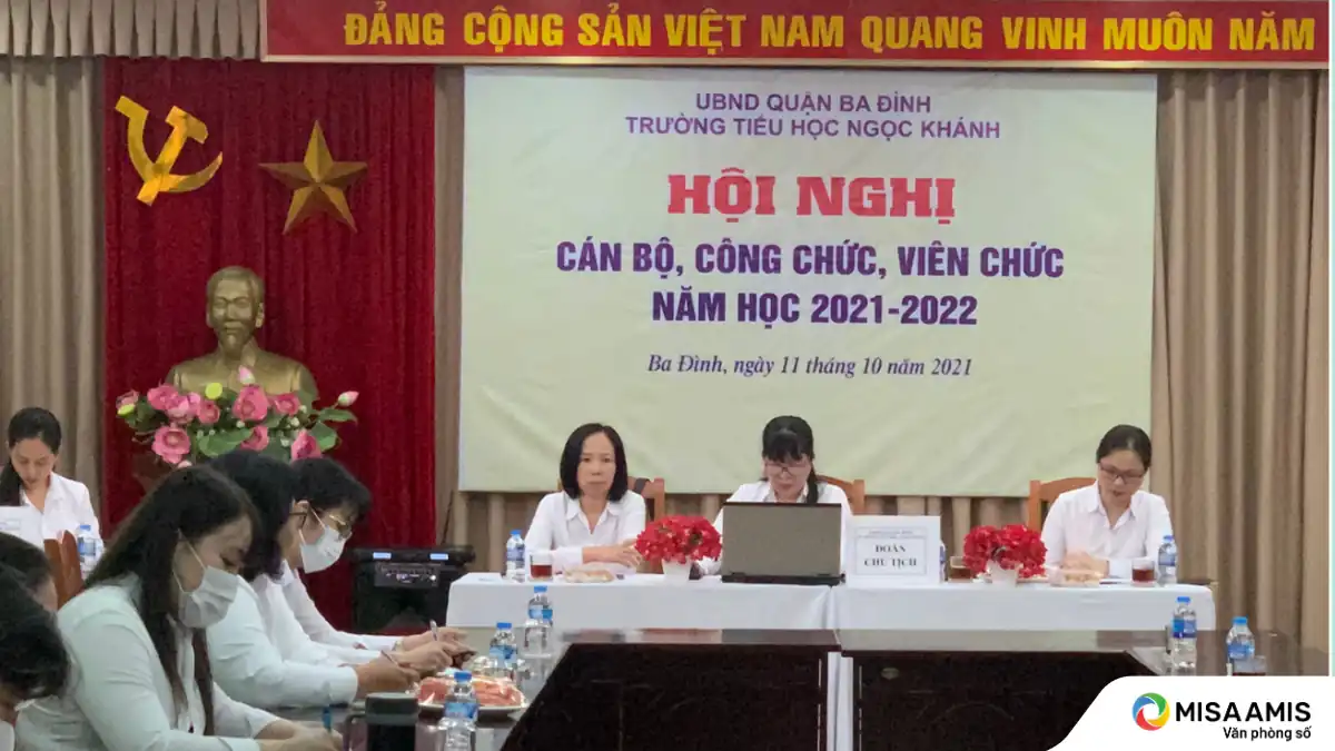 Mô hình vận hành của trường tiểu học