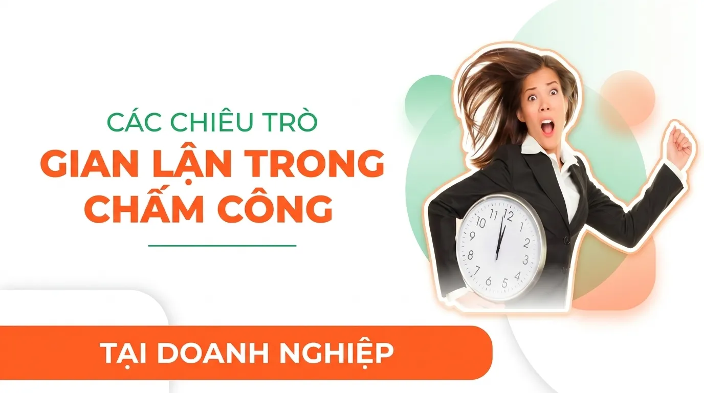 gian lận chấm công