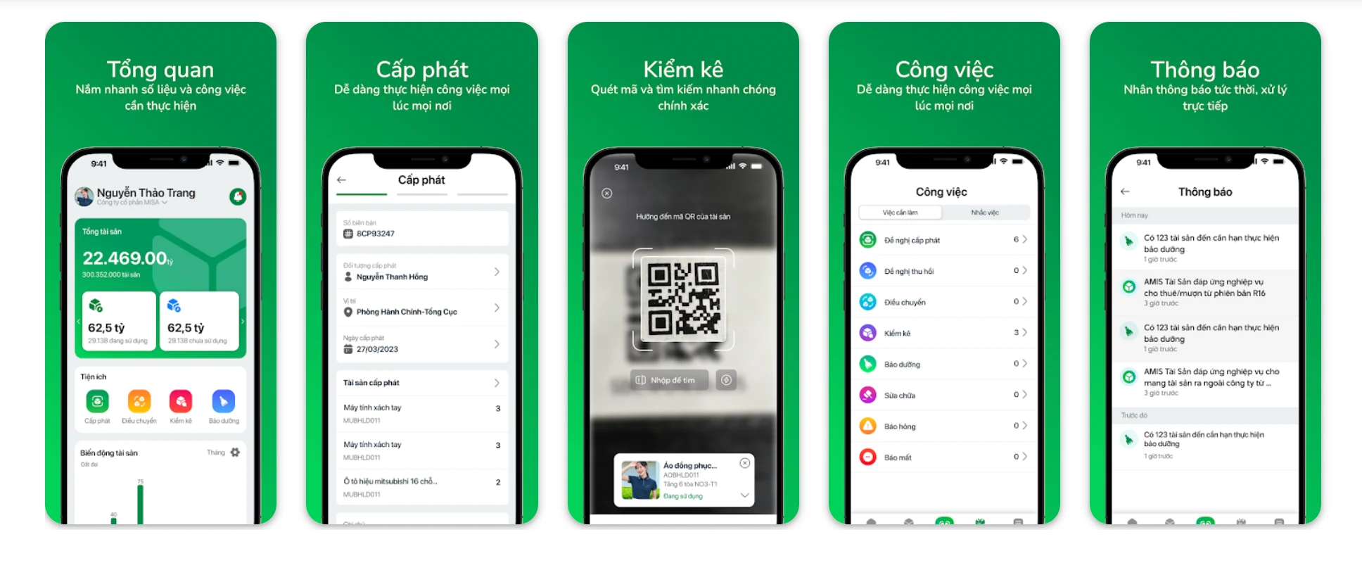 phần mềm AMIS Tài sản