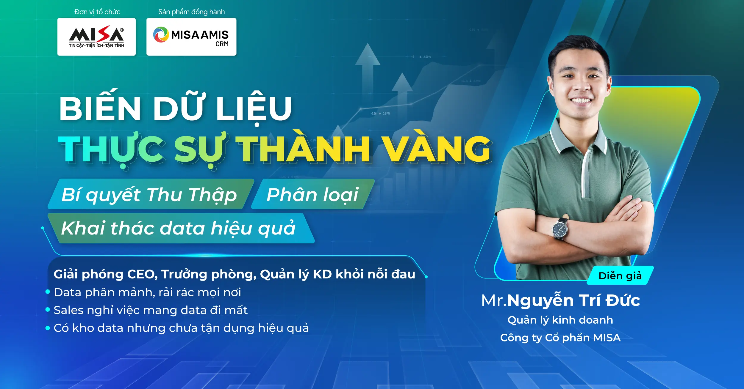 Biến dữ liệu thực sự thành vàng: Bí quyết Thu Thập - Phân loại - Khai thác data hiệu quả