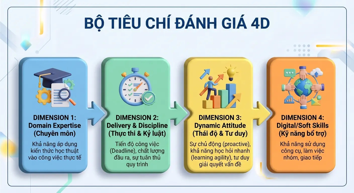Framework đánh giá Intern