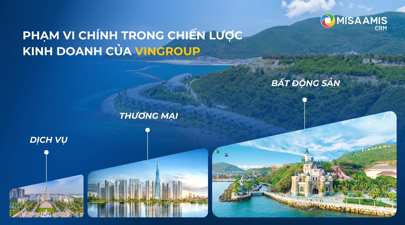 Phạm vi chính trong chiến lược kinh doanh của Vingroup