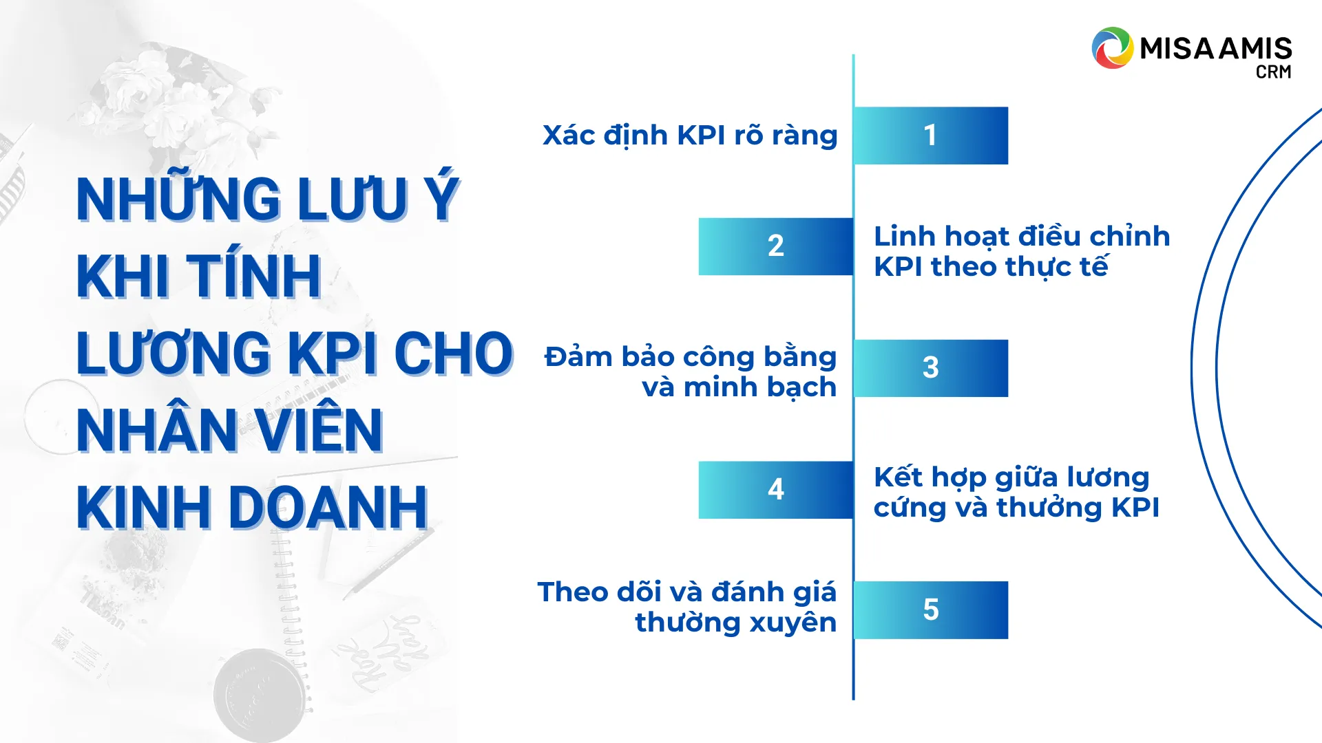Những lưu ý khi tính lương KPI cho nhân viên kinh doanh