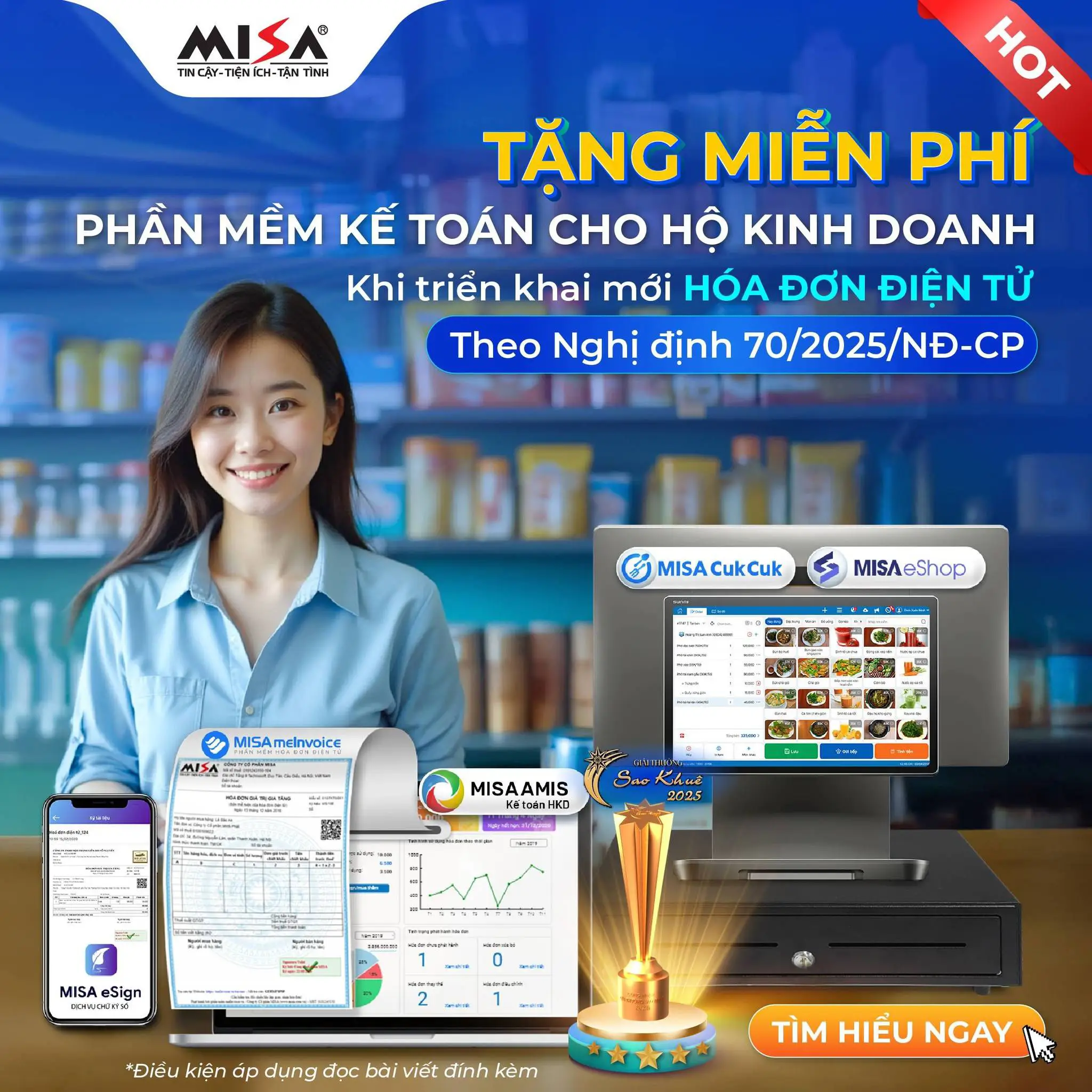 chương trình khuyến mãi phần mềm dành cho hộ kinh doanh