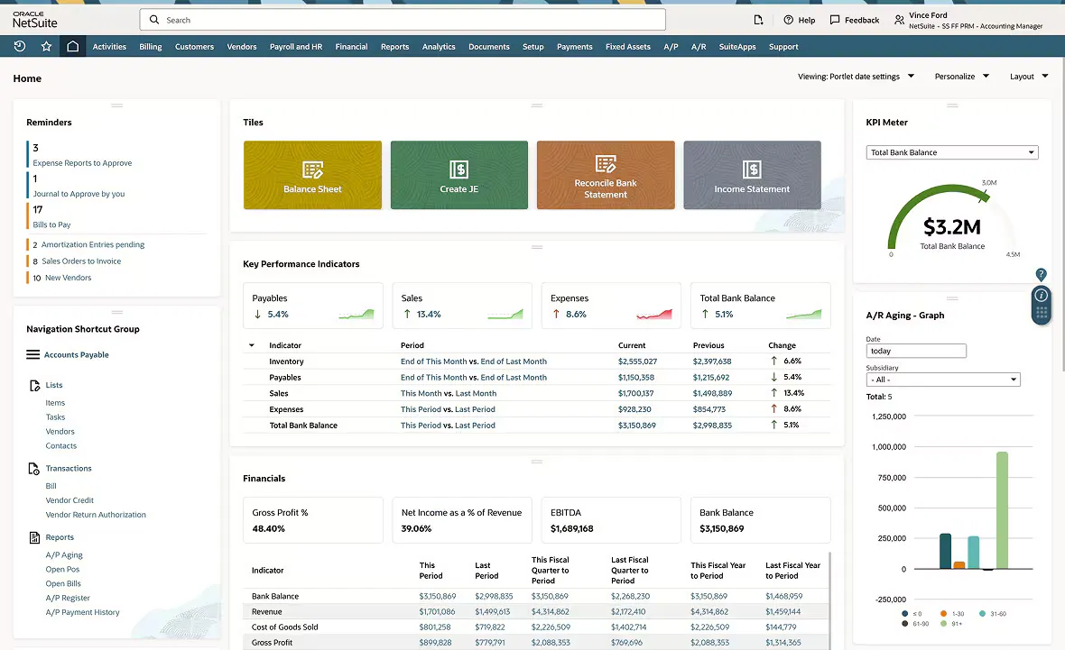 Oracle NetSuite