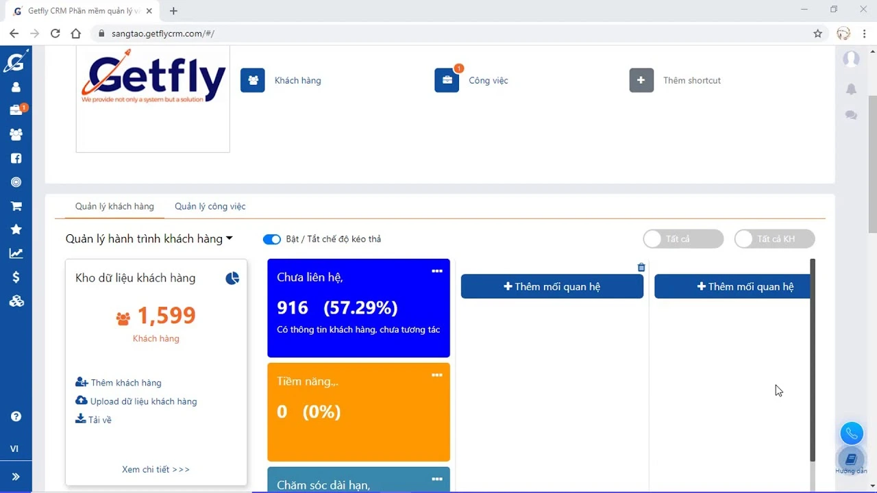 các tính năng nổi bật của Getfly