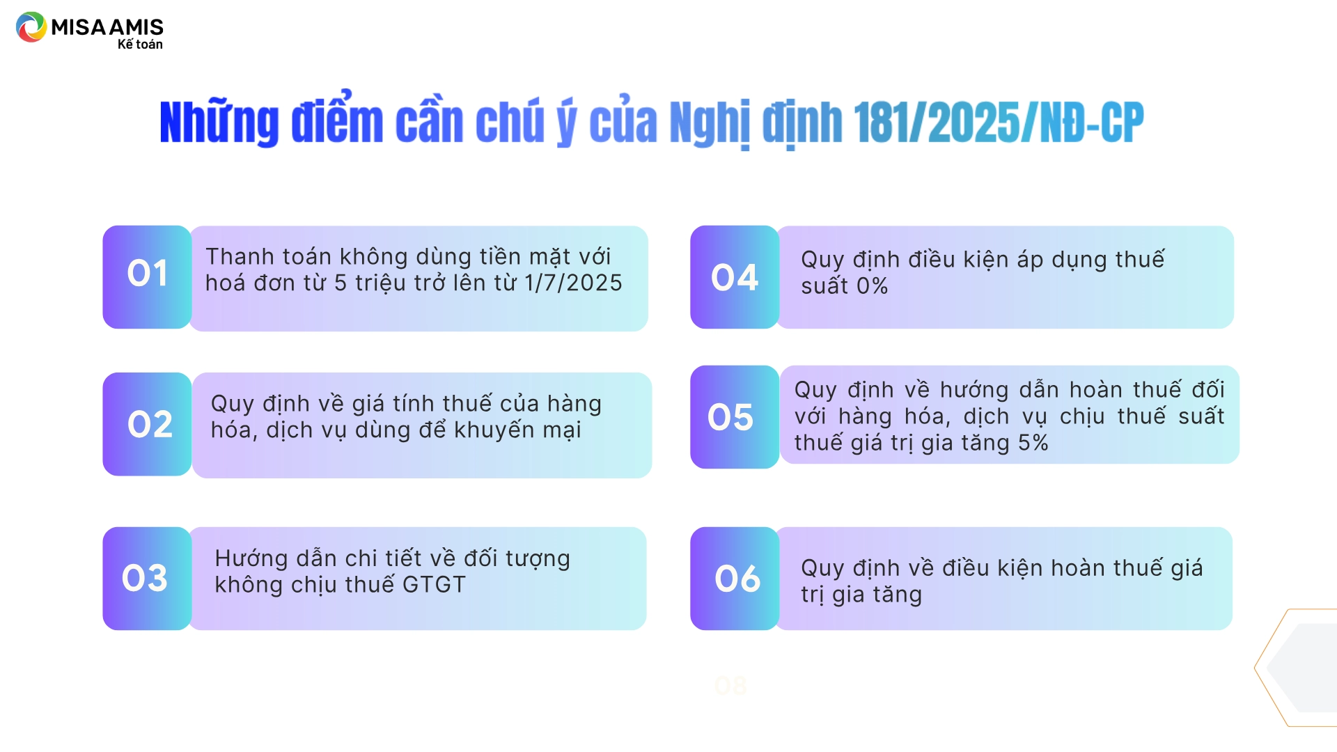 6 điểm cần chú ý của Nghị định 181/2025/NĐ-CP