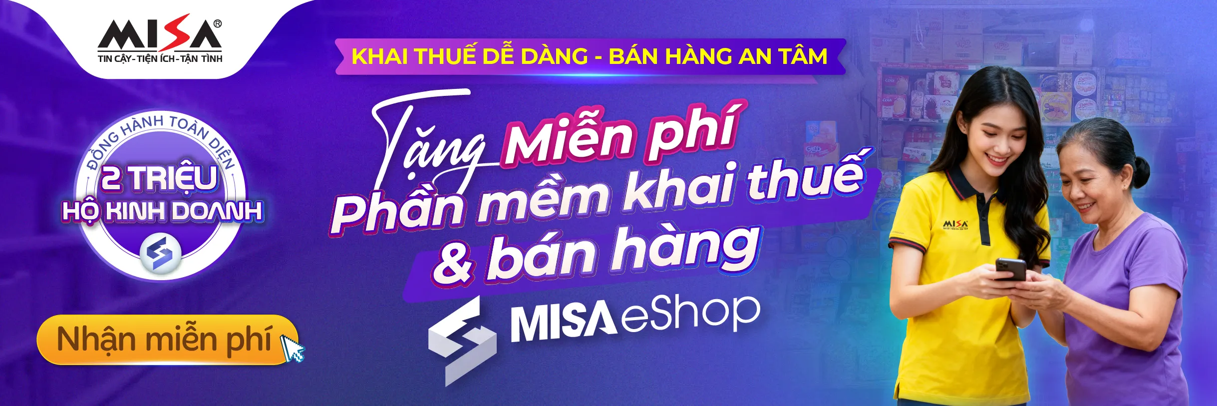 banner hkd tặng phần mềm miễn phí 3 tháng