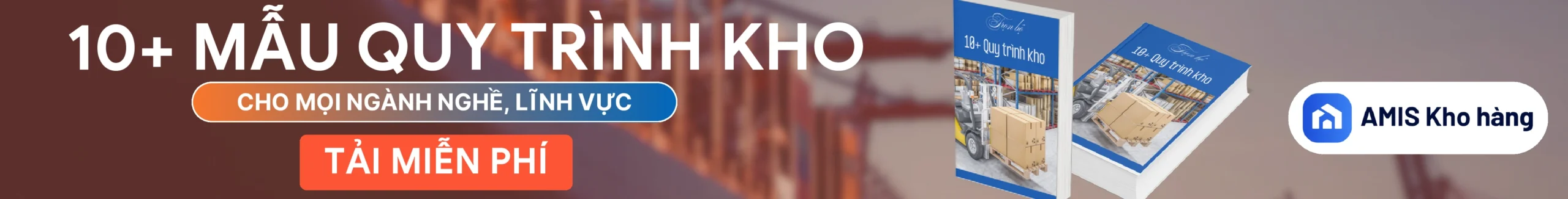 Mẫu quy trình Kho hàng cho mọi ngành nghề, lĩnh vực