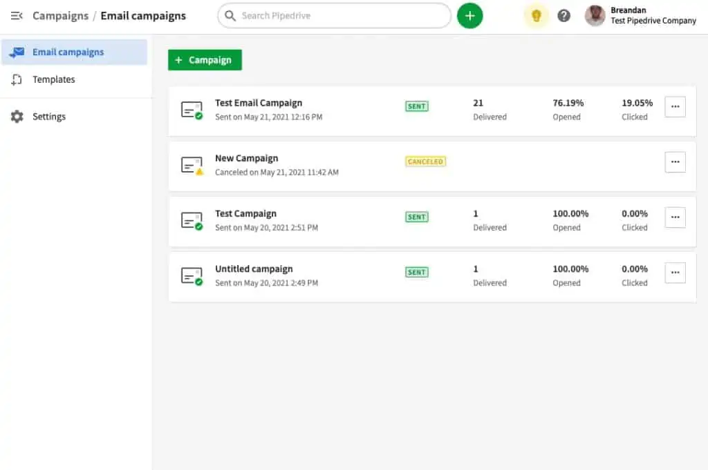 Quản lý chiến dịch email