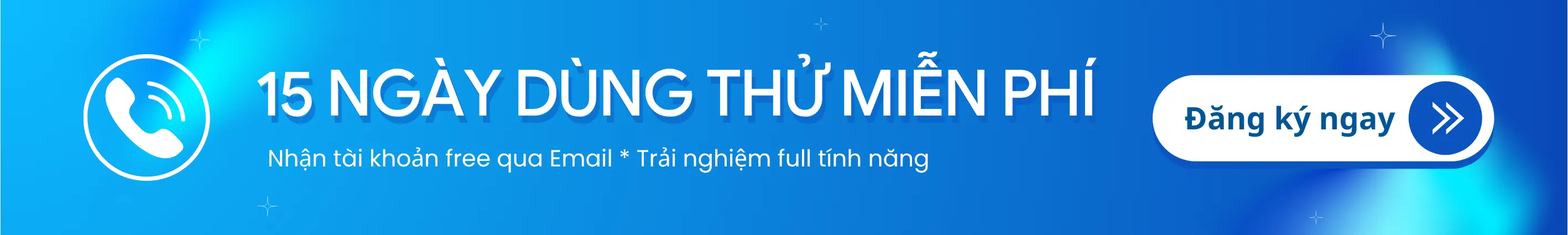 15 ngày dùng thử miễn phí AMIS Kho hàng