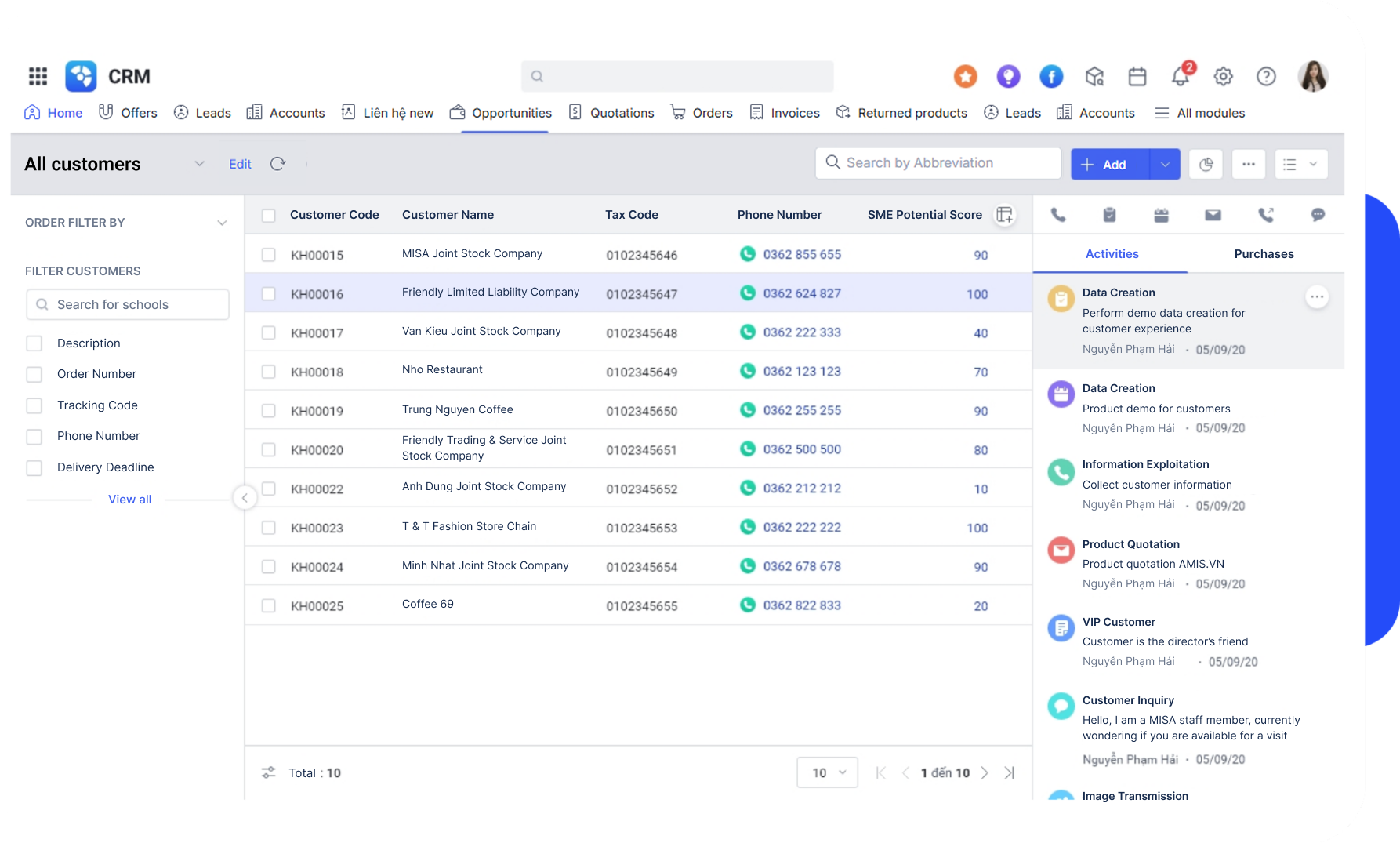 CRM Solution