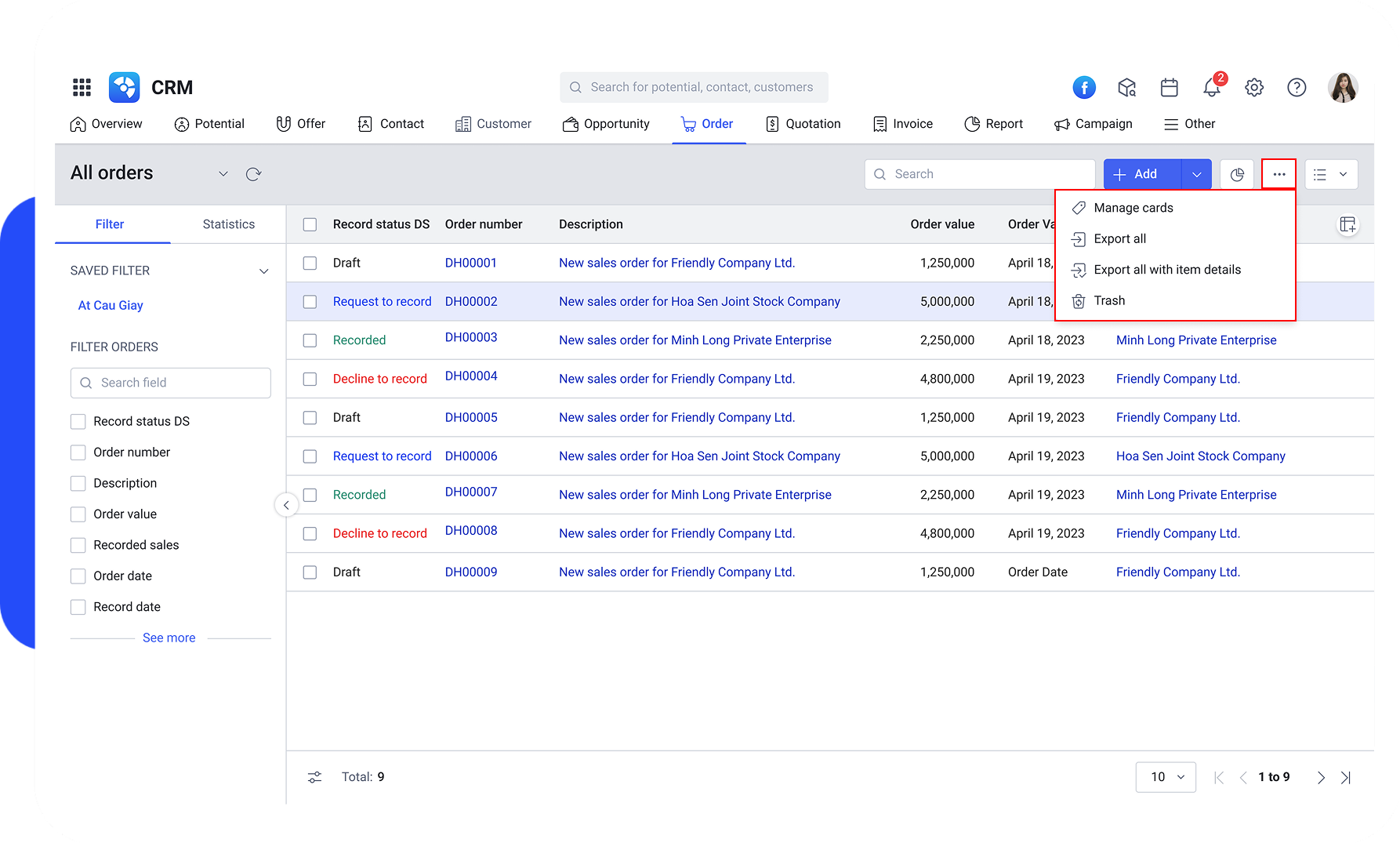 CRM Solution