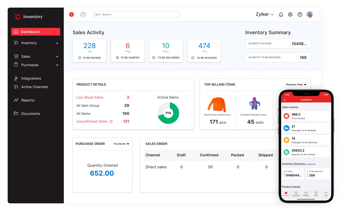 Zoho Inventory