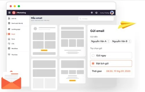 Gửi thư ngỏ cùng lúc đến nhiều đối tác với AMIS aiMarketing