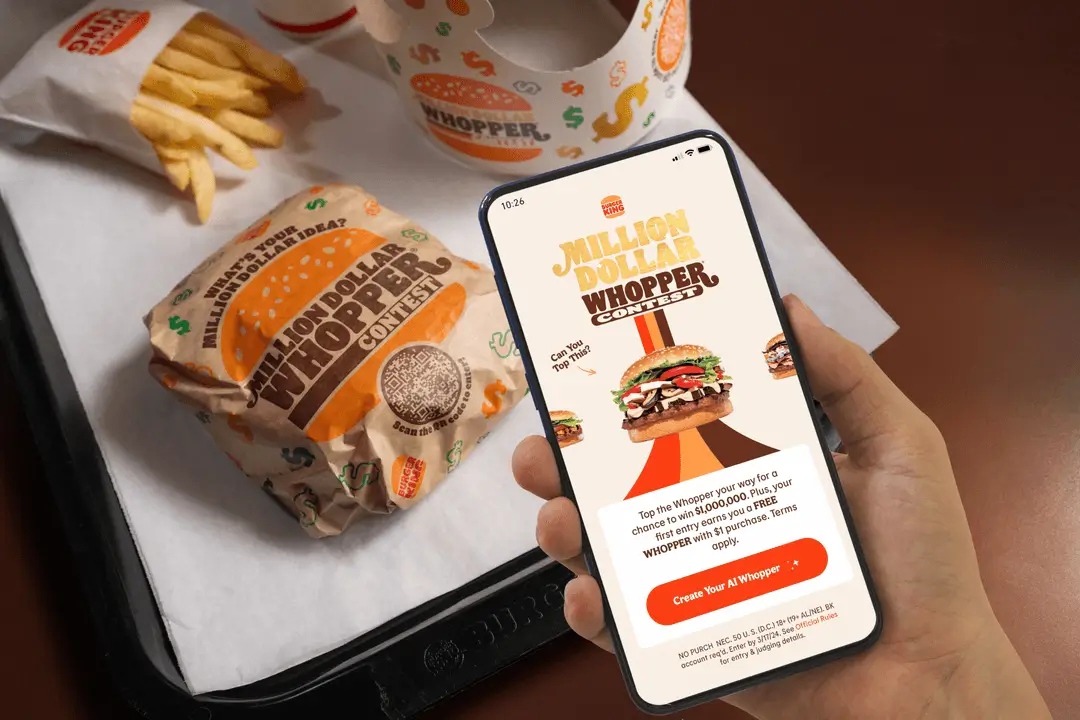 Chiến dịch “Million Dollar Whopper” của Burger King ứng dụng AI