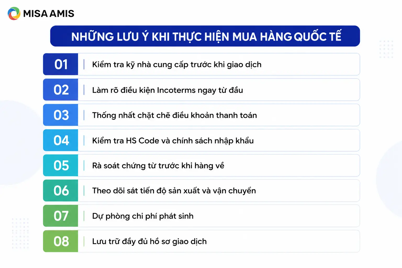 Những lưu ý quan trọng khi thực hiện mua hàng quốc tế