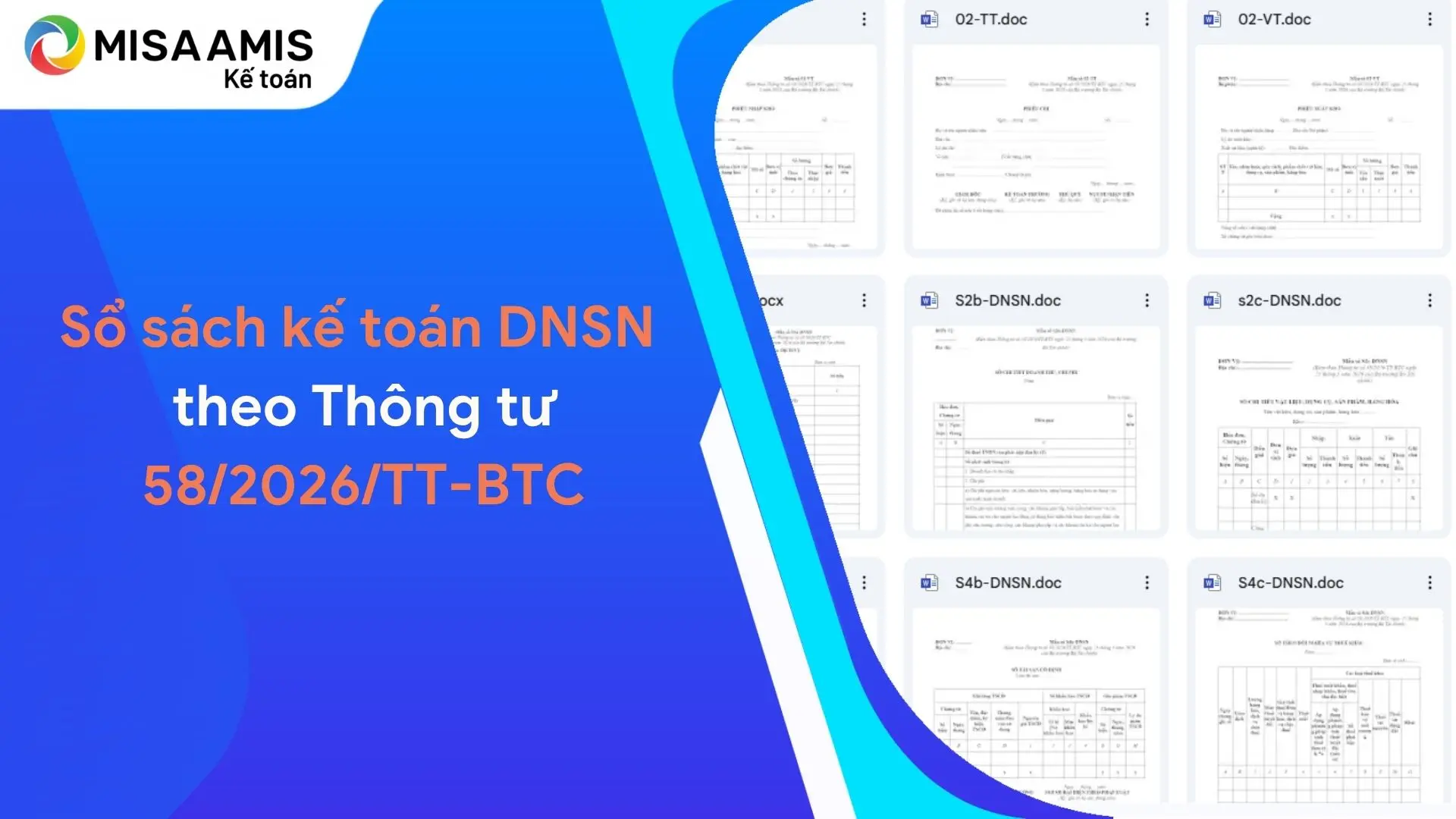 Sổ sách kế toán DNSN