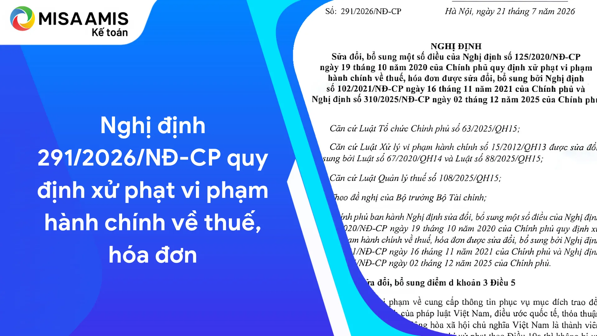 Nghị định 291/2026/NĐ-CP