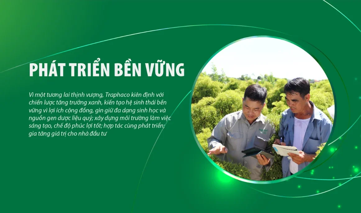 Traphaco hướng tới chiến lược phát triển bền vững