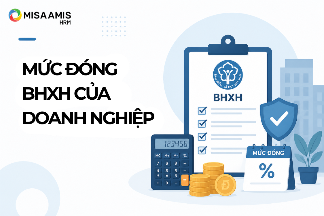 mức đóng bhxh của doanh nghiệp